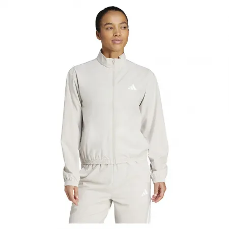 아디다스 Train Essentials 3 Stripes 우븐 Warm Up 풀지퍼 스웨트셔츠 6141542511