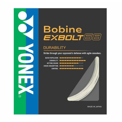 요넥스 Exbolt 68 배드민턴 단일 스트링 6141553803