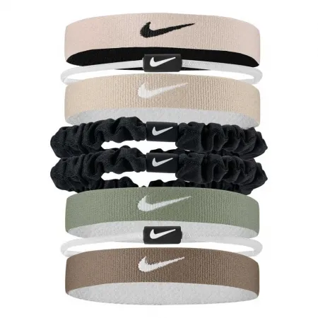 나이키 Flex Classic Mixed Ties 헤어밴드 8 팩 6141564308