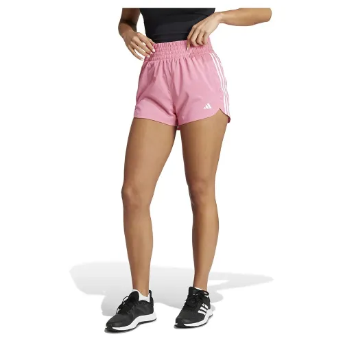 아디다스 Pacer Training 3 Stripes Woven High Rise 3in 반바지 6141567167