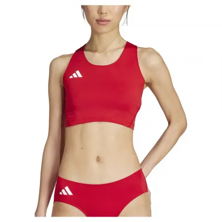 아디다스 아디제로 Essentials Crop 스포츠 탑 6141585122