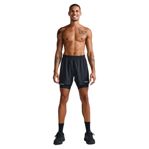 2XU Aero Mesh 5´´ 투인원 반바지 6141747564