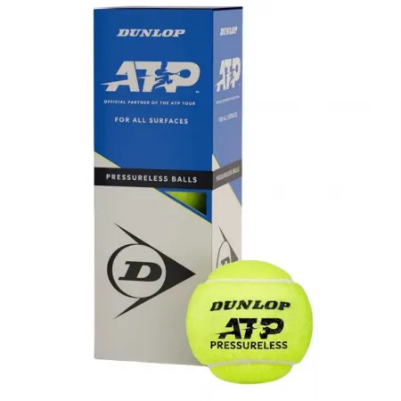 던롭 Tb atp 무가압 테니스 공 박스 6141772400