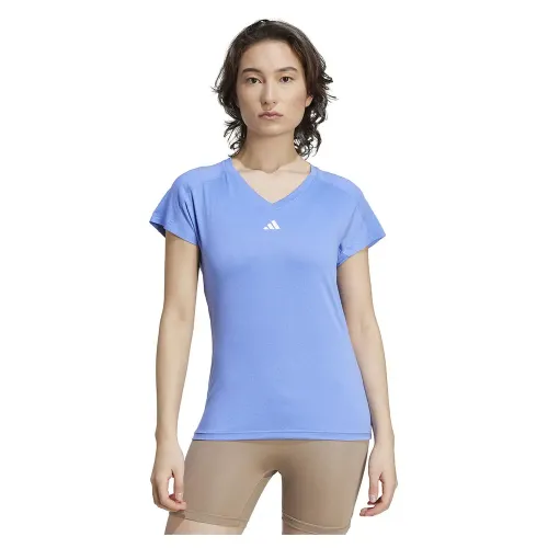 아디다스 Aeroready Train Essentials Minimal Branding V-Neck 반팔 티셔츠 6142116678