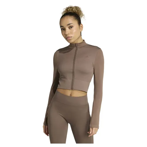 아디다스 Workout Essentials Knit 풀지퍼 스웨트셔츠 6142118315