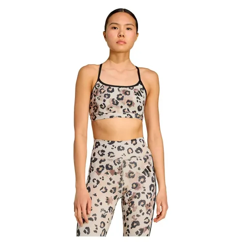 아디다스 Powerreact Essentials Print 스포츠 브라 로우 임팩트 6142170744