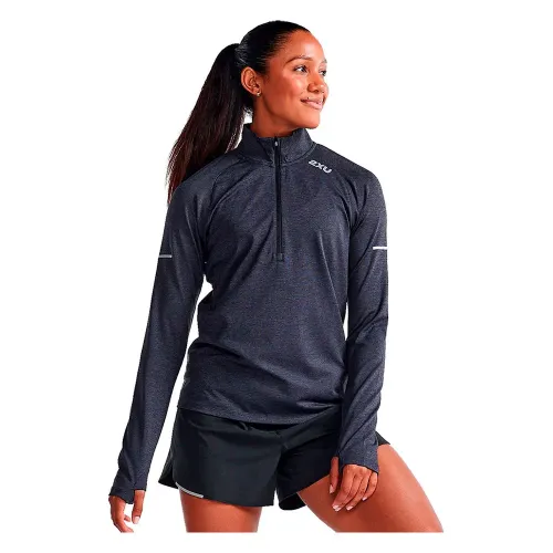 2XU 에어로 하프 지퍼 긴팔 티셔츠 6142456126