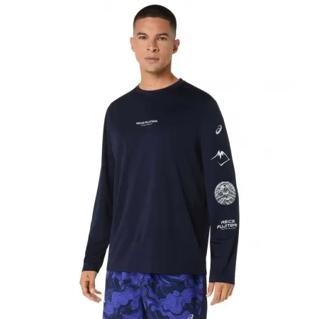 아식스 Fujitrail Logo 긴팔 티셔츠 6142631510