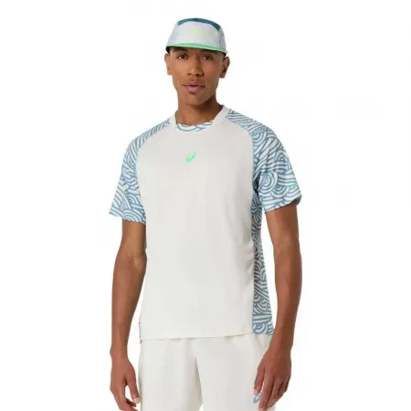 아식스 빠델 코트 All Over Print 반팔 티셔츠 6142632066