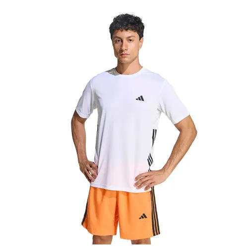 아디다스 Workout Essentials Base 3 Stripes 반팔 티셔츠 6142667438