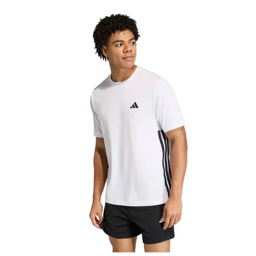 아디다스 Workout Essentials Feelready 3 Stripes 반팔 티셔츠 6142667481