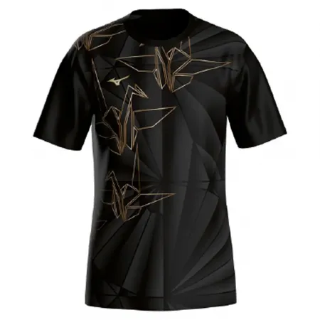 미즈노 액티브 드라이에어로플로우 그패픽 Origami 반팔 티셔츠 6142673166