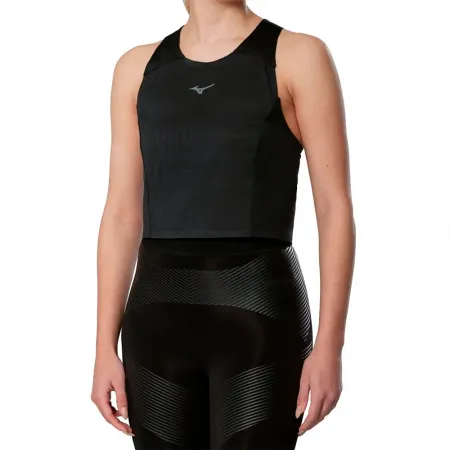 미즈노 테크 라이트 크롭 나시 티셔츠 6142673454