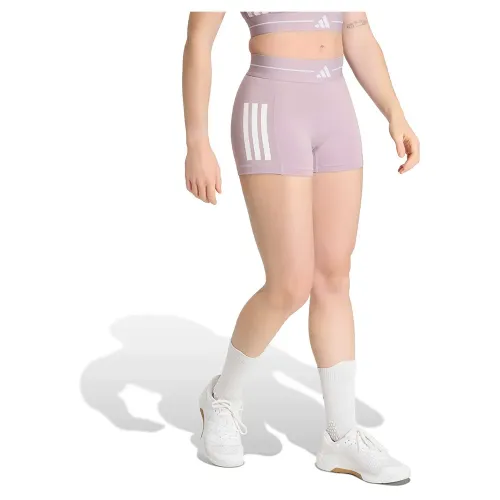 아디다스 Hyperglam 3 Stripes 짧은 레깅스 6142696057