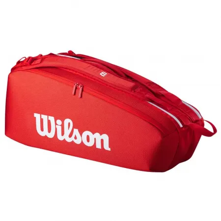 윌슨 Super 투어 Red 6PK 2025 라켓 가방 6142768524