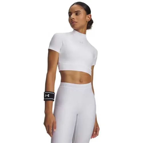 언더아머 HeatGear Crop Mock 반팔 티셔츠 6142830760