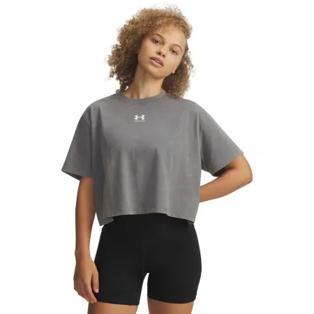 언더아머 Rival Boxy Wash 반팔 티셔츠 6142831289