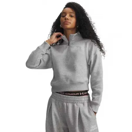 언더아머 Rival Fleece Script 하프 지퍼 스웨트셔츠 6142831318