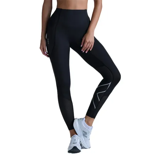 2XU 에어로 메쉬 컴프레션 하이웨스트 레깅스 6142920503