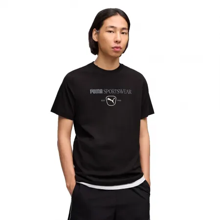 푸마 클래스 그래픽 반팔 티셔츠 6143155956