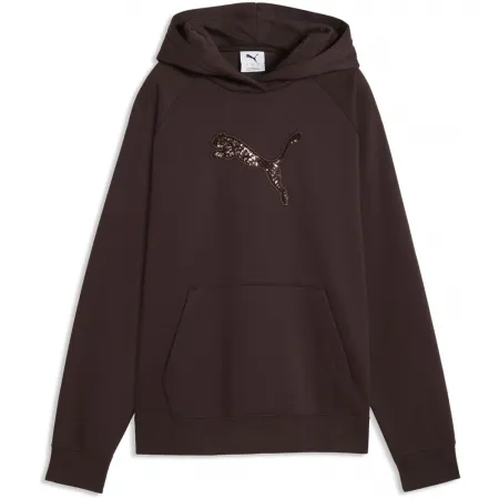 푸마 Essential Sequins Standard 후드티 6143156538