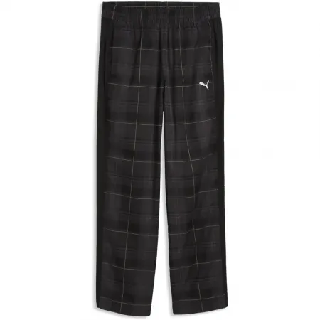 푸마 T7 Relaxed Tartan 우븐 Op 운동복 바지 6143158404