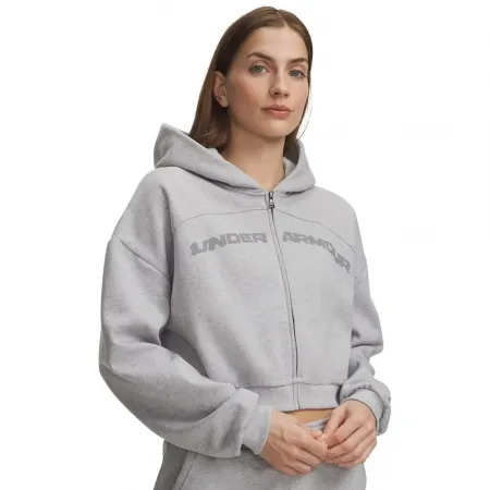 언더아머 Icon Fleece Wordmark 풀지퍼 스웨트셔츠 6143333312