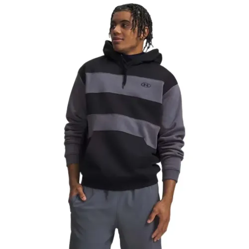 언더아머 Rival Fleece Striped 후드티 6143333850