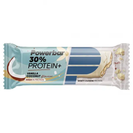 파워바 Plus 30% 단백질 바 바닐라&코코넛 55g 7136985270