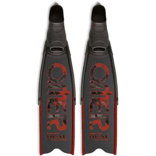 OMER Stingray Dual Carbon 스피어피싱 지느러미 7137106655