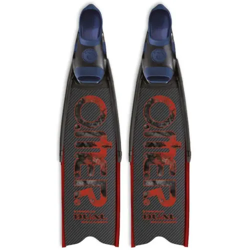 OMER Stingray Dual Carbon Small 스피어피싱 지느러미 7137106656