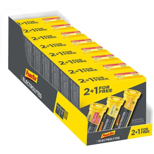 파워바 5 Electrolytes 태블릿 상자 다양한 맛 8 단위 7137216595