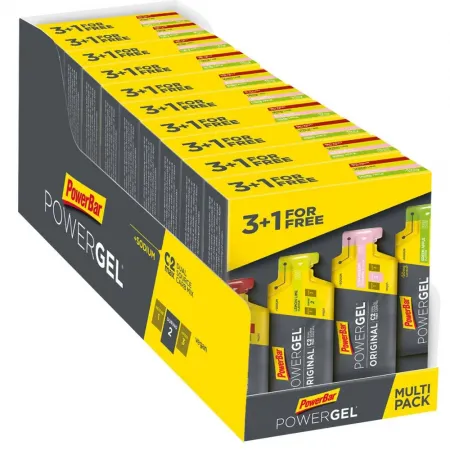 파워바 PowerGel 에너지 젤 상자 붉은 과일&레몬&딸기&풋사과 41g 10 단위 7137216596