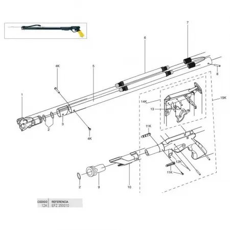 크레시 Comanche -Sioux-Moicano Retractable Thread 소지자 7138737347