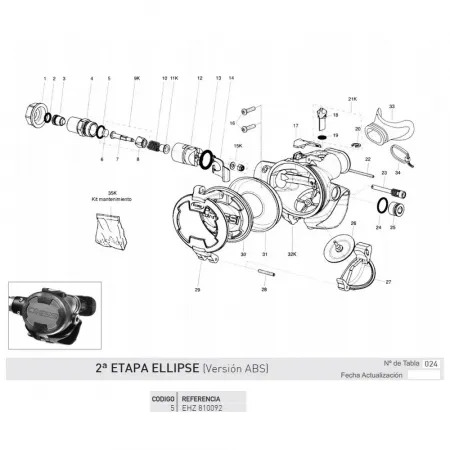 크레시 Ellipse Valve Seat O링 7138737384