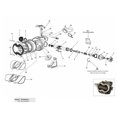 크레시 Dive-Predive Ellipse Balanced-Master -Trim 몸 7138751526