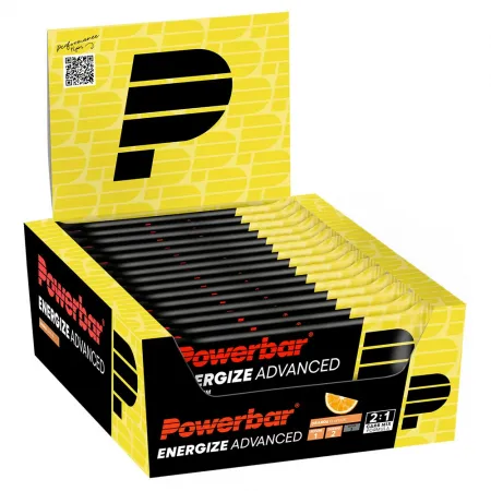 파워바 Energize Advanced 에너지 바 상자 오렌지 55g 15 단위 7139705195