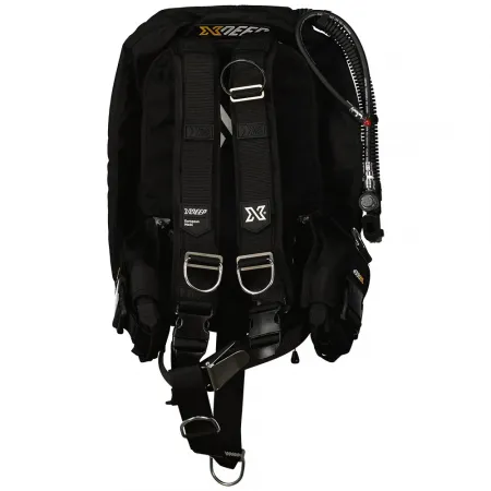 엑스딥 Zeos 28 Deluxe aluminium backplate XL weight pockets 날개 7141339575