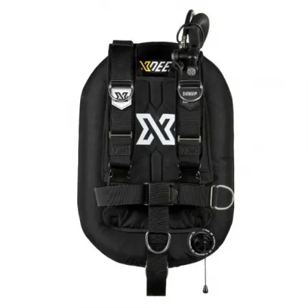 엑스딥 Zeos 38 Deluxe stainless steel backplate XL weight pockets 날개 7141339585