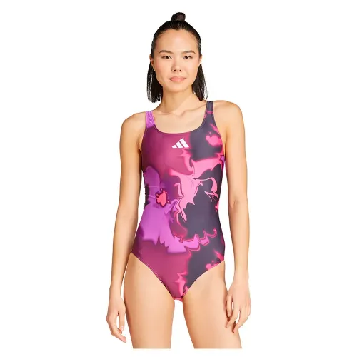 아디다스 Tie-Dyed Graphic V-Back 수영복 7142170966