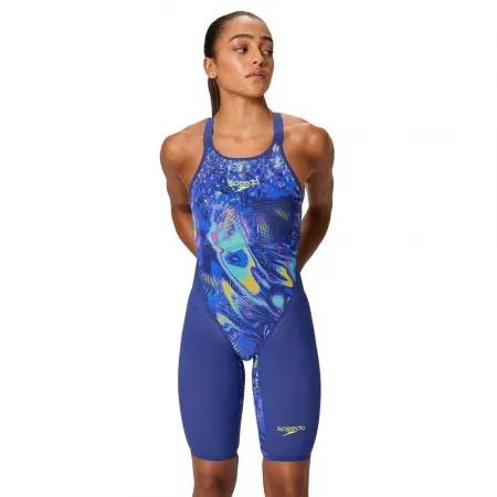 스피도 패스트스킨 LZR Pure Valor 2.0 Printed 폐쇄형 경기용 수영복 7142645652