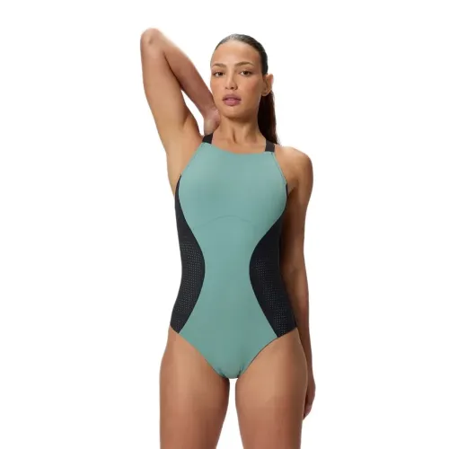 스피도 Sculpture 하이 넥 Contour 수영복 7142645907