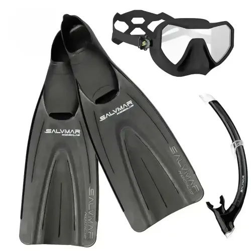 살비마 Neo 안티포그 Noblis Tris 스노클링 세트 7142676202