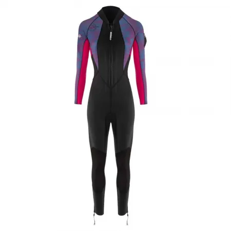 부샤 Aquatrek 3/2 mm 여성용 긴팔 바다 걷기용 웻슈트 7142733381