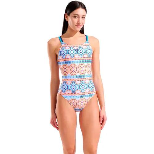아레나 Sun Lace 플러스 백 수영복 7143421990