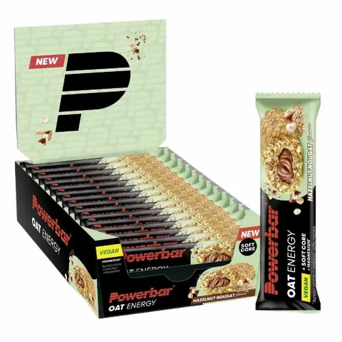 파워바 OAT 50g 헤이즈lnut Nougat 에너지 바 상자 15 단위 7143529701