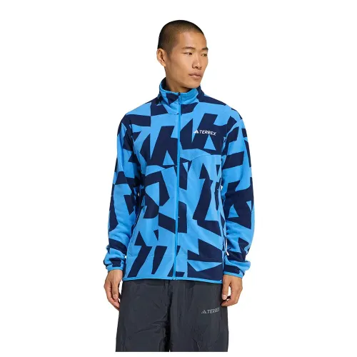 아디다스 테렉스 Multi Printed 지퍼 플리스 8142682099