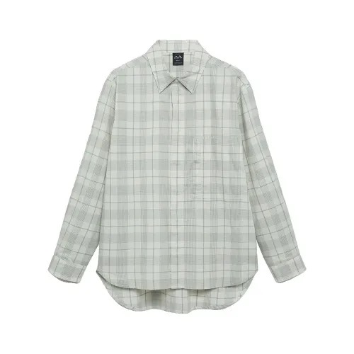 오클리 Oak 라이트 plaid 긴팔 셔츠 8142744386