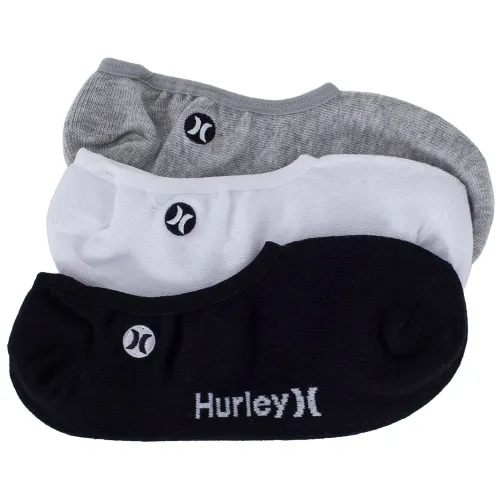 헐리 H2O Dri 보이지 않는 양말 3 켤레 9139596174