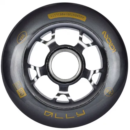 IQON Ally Black 90 88A 스케이트 바퀴 4 단위 9140139811